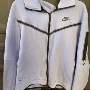 Nike Lavender Zip-Up Hooded Warm Up Jacket